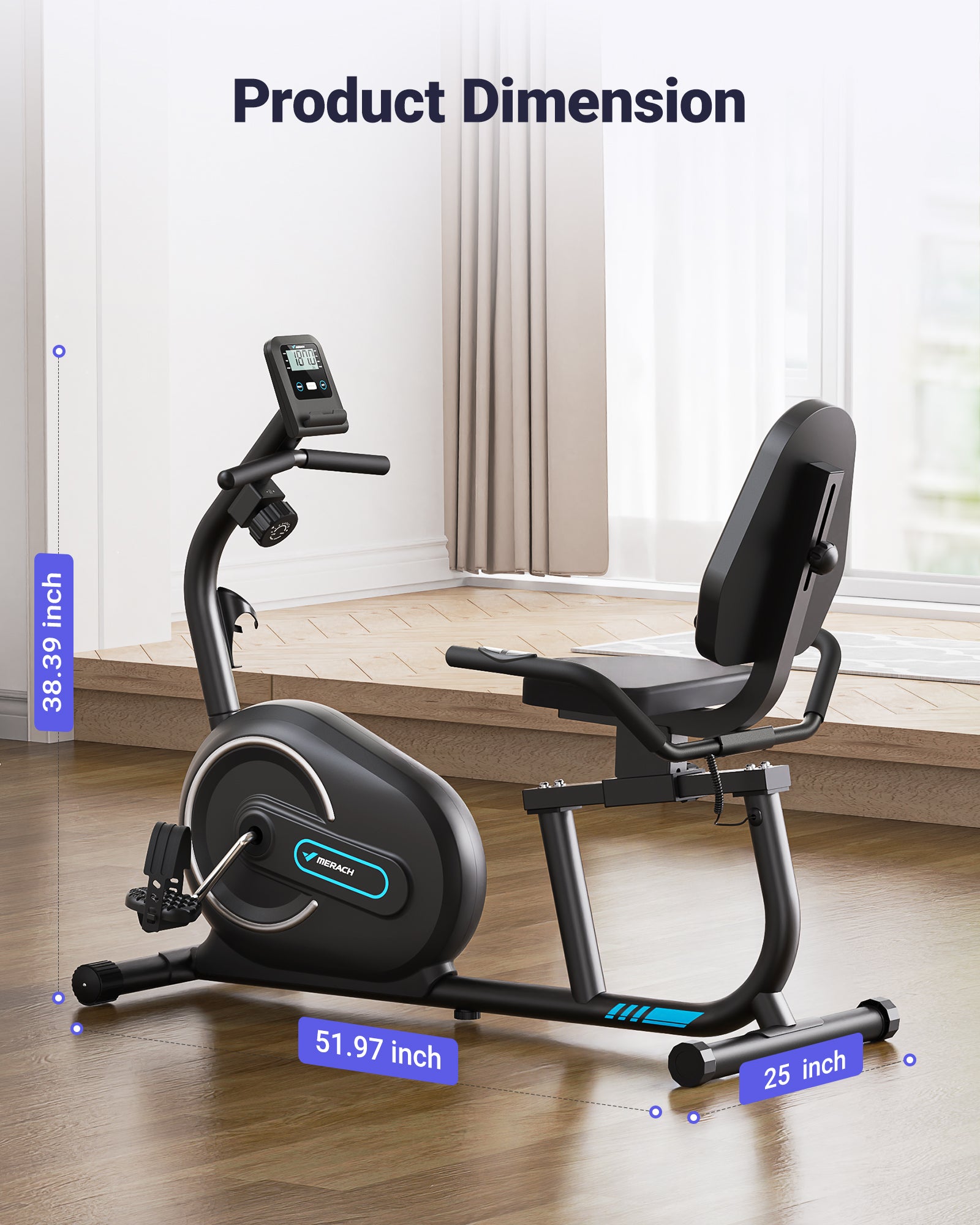 S08 Recumbent Exercise Bike