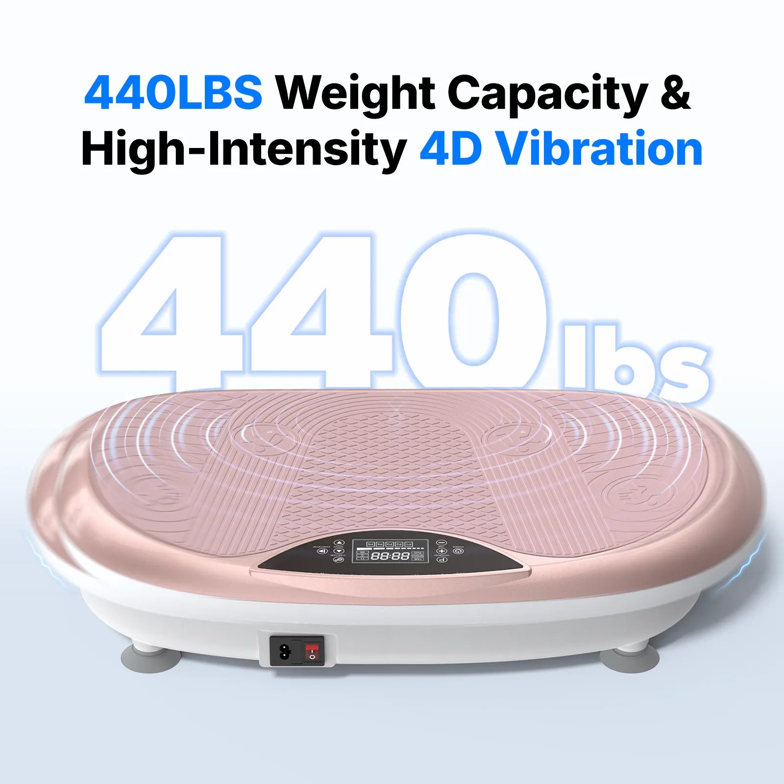 SurgeVib V55 4D Vibrating Workout Plate with Triple-motor System