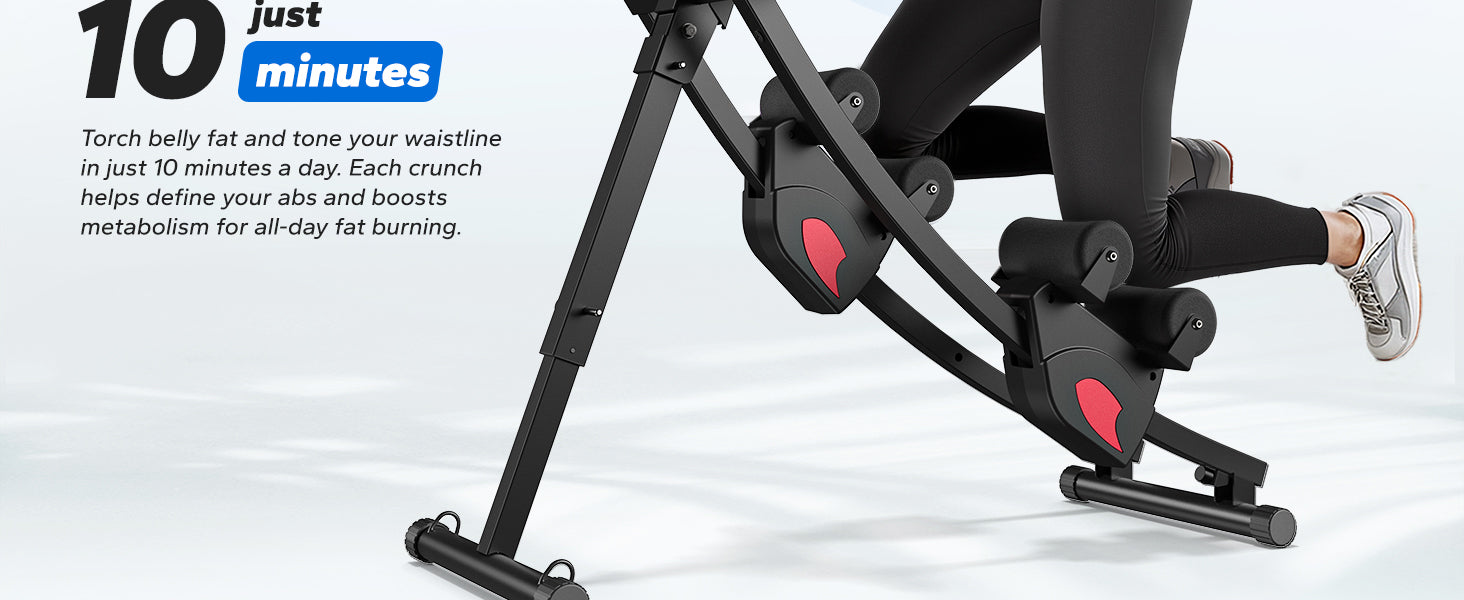 dual track adjustable ab trainer with separated sliders