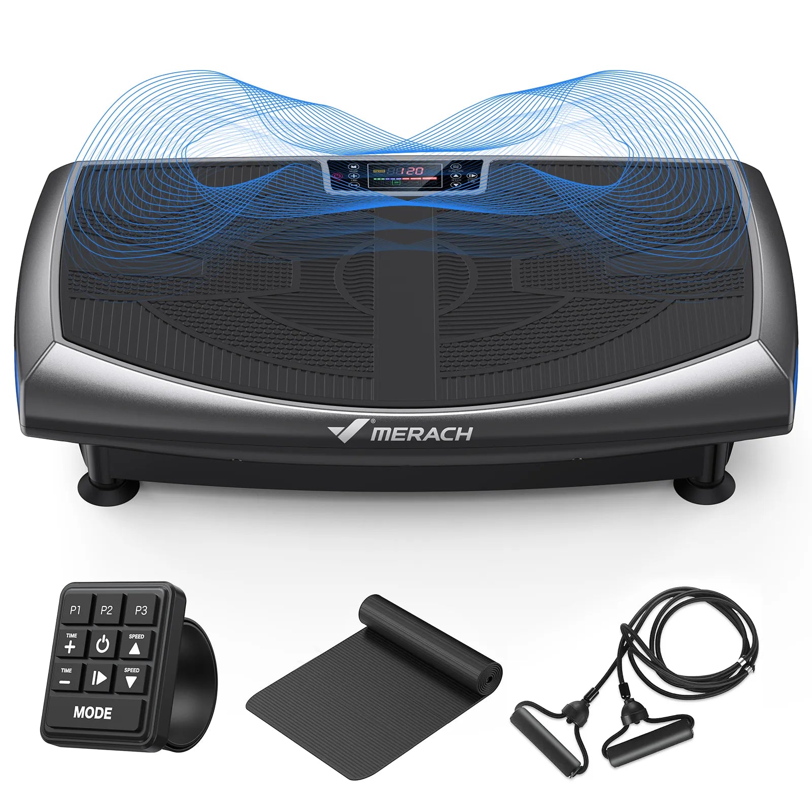 CV60 4D Curved Lymphatic Drainage Vibration Plate with Turbo Power