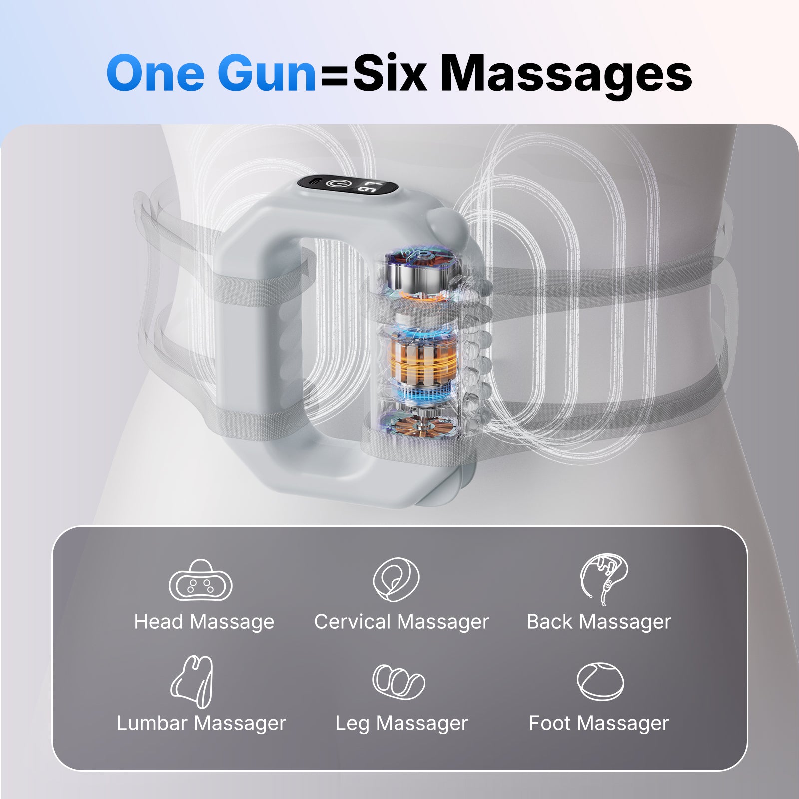 MERACH Vibration Plate for Lymphatic Drainage