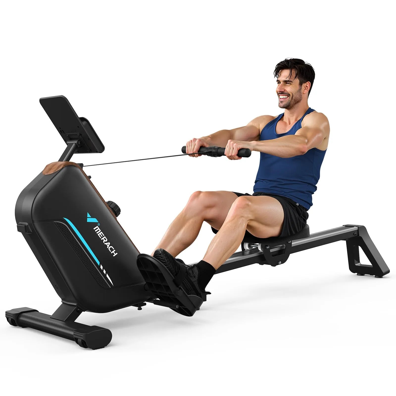 R15 Rowing Machine with 51.2" Extended Rail