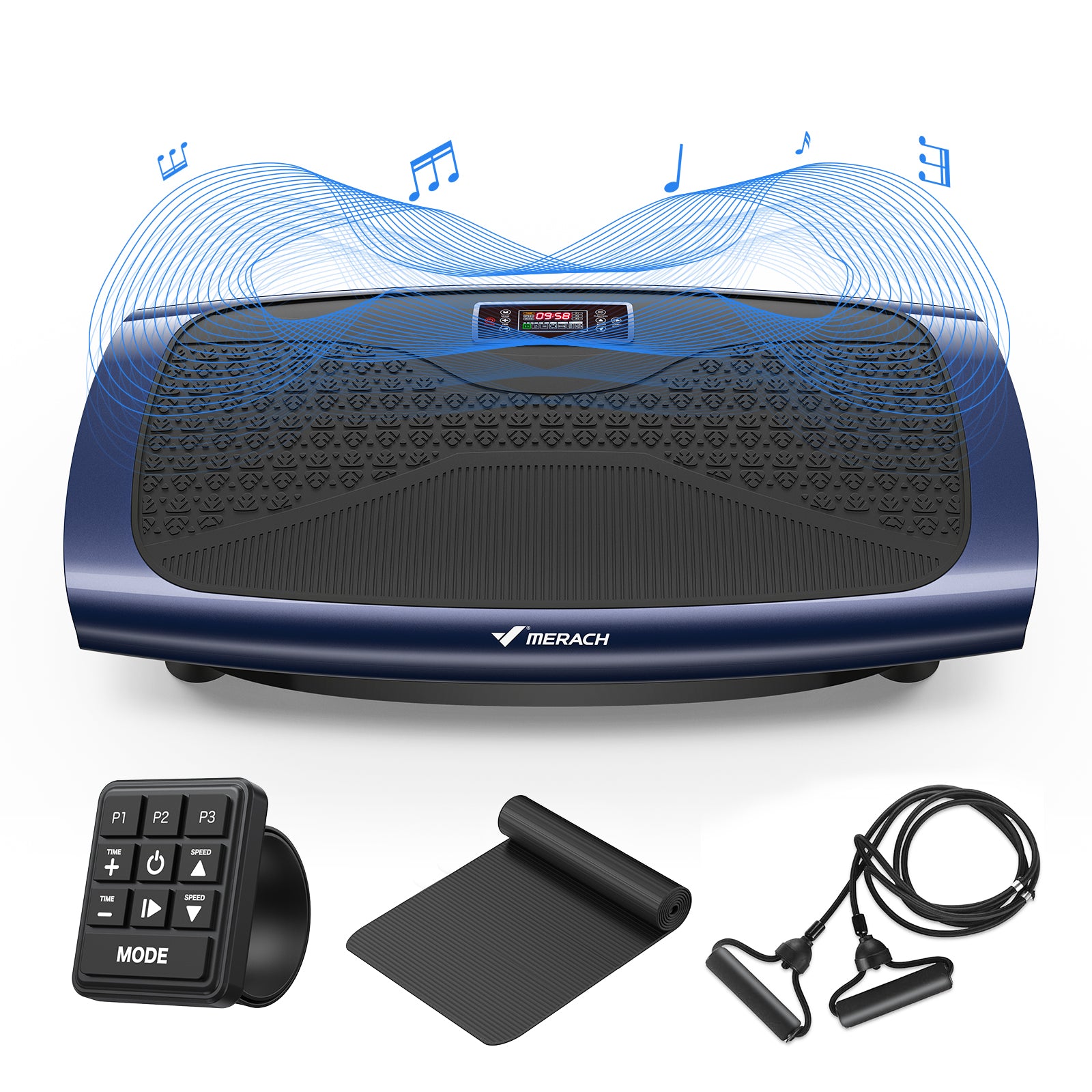 CV60 4D Curved Lymphatic Drainage Vibration Plate with Turbo Power