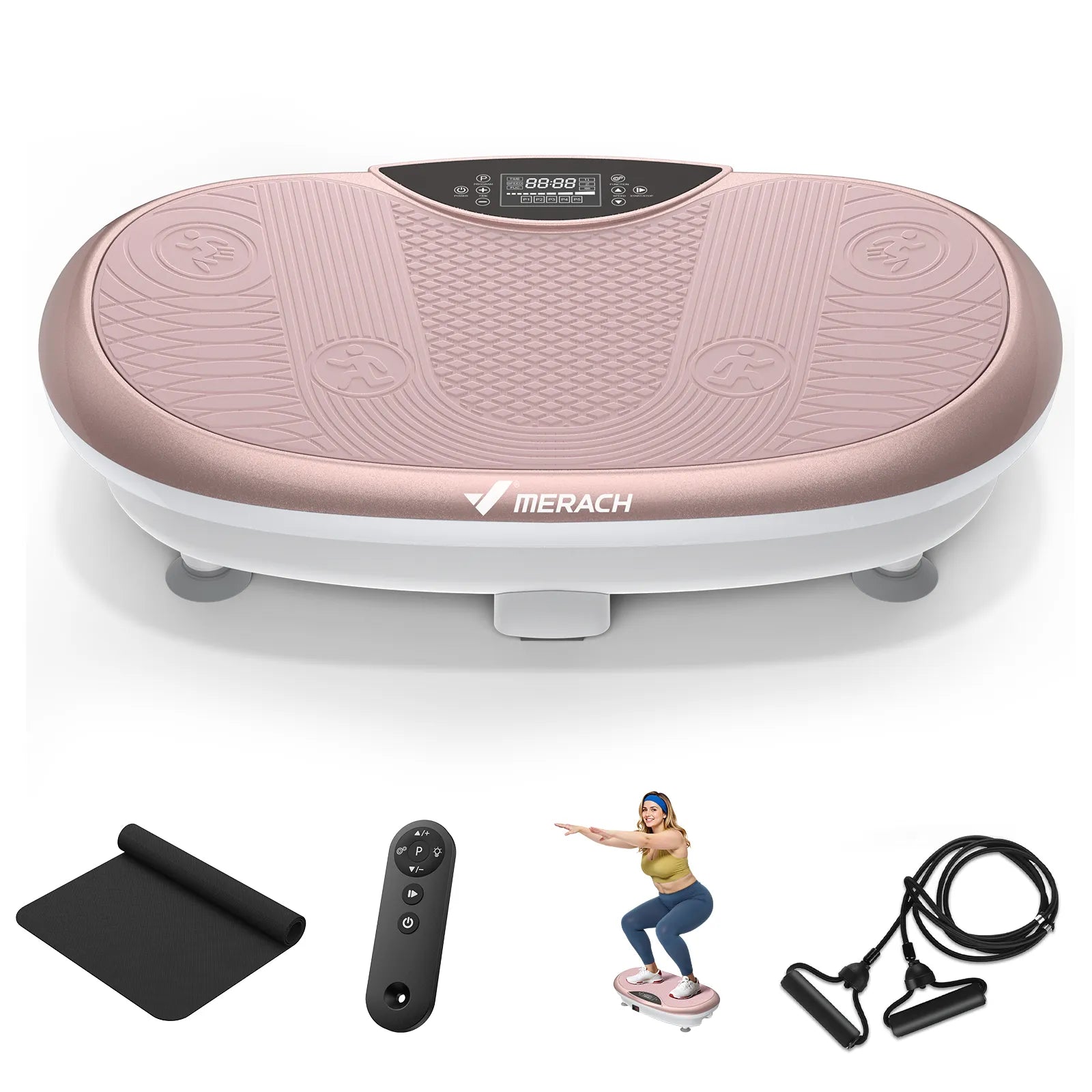 SurgeVib V55 4D Vibrating Workout Plate with Triple-motor System