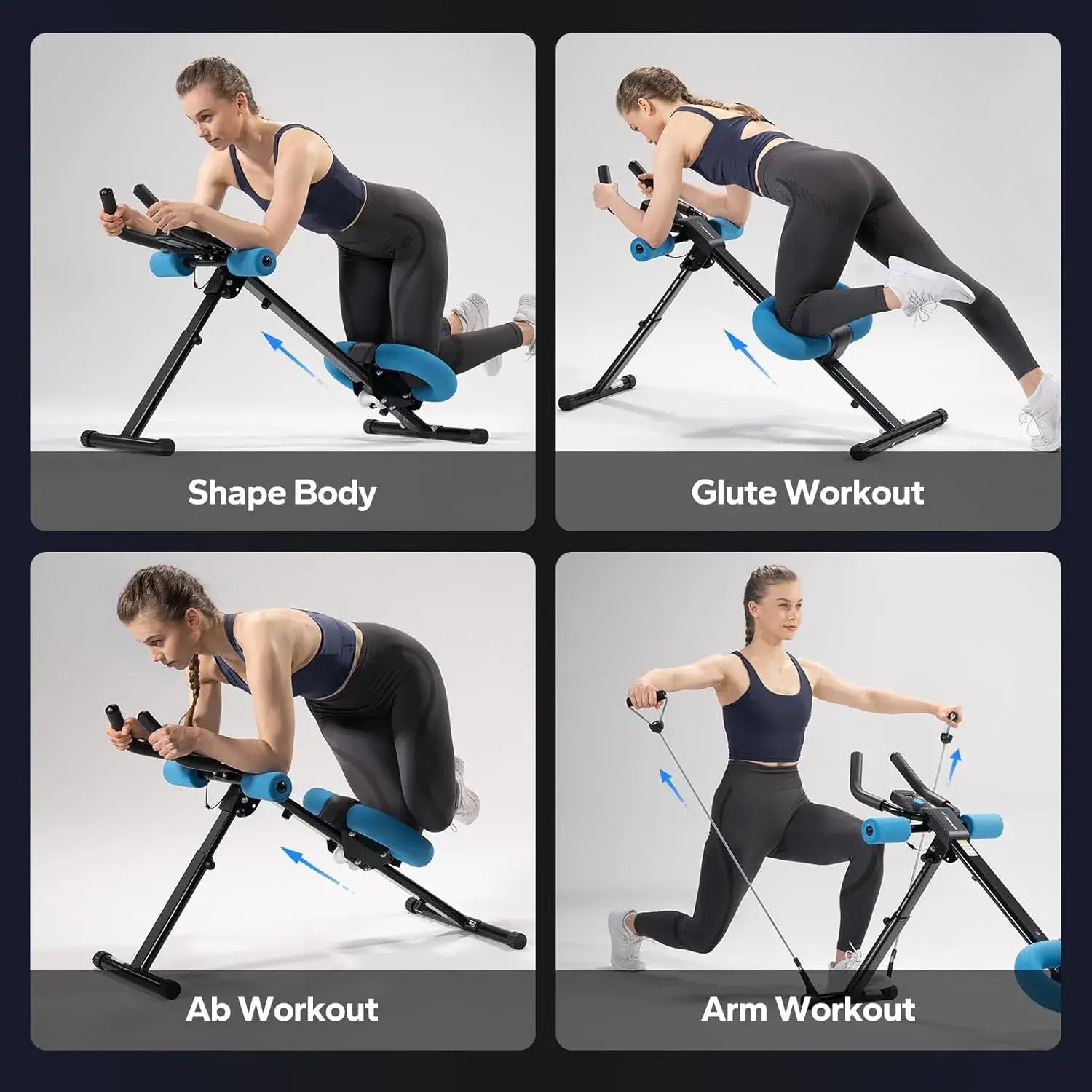 [Limited offer] Merach Black Core Abdominal Exercise System Trainers