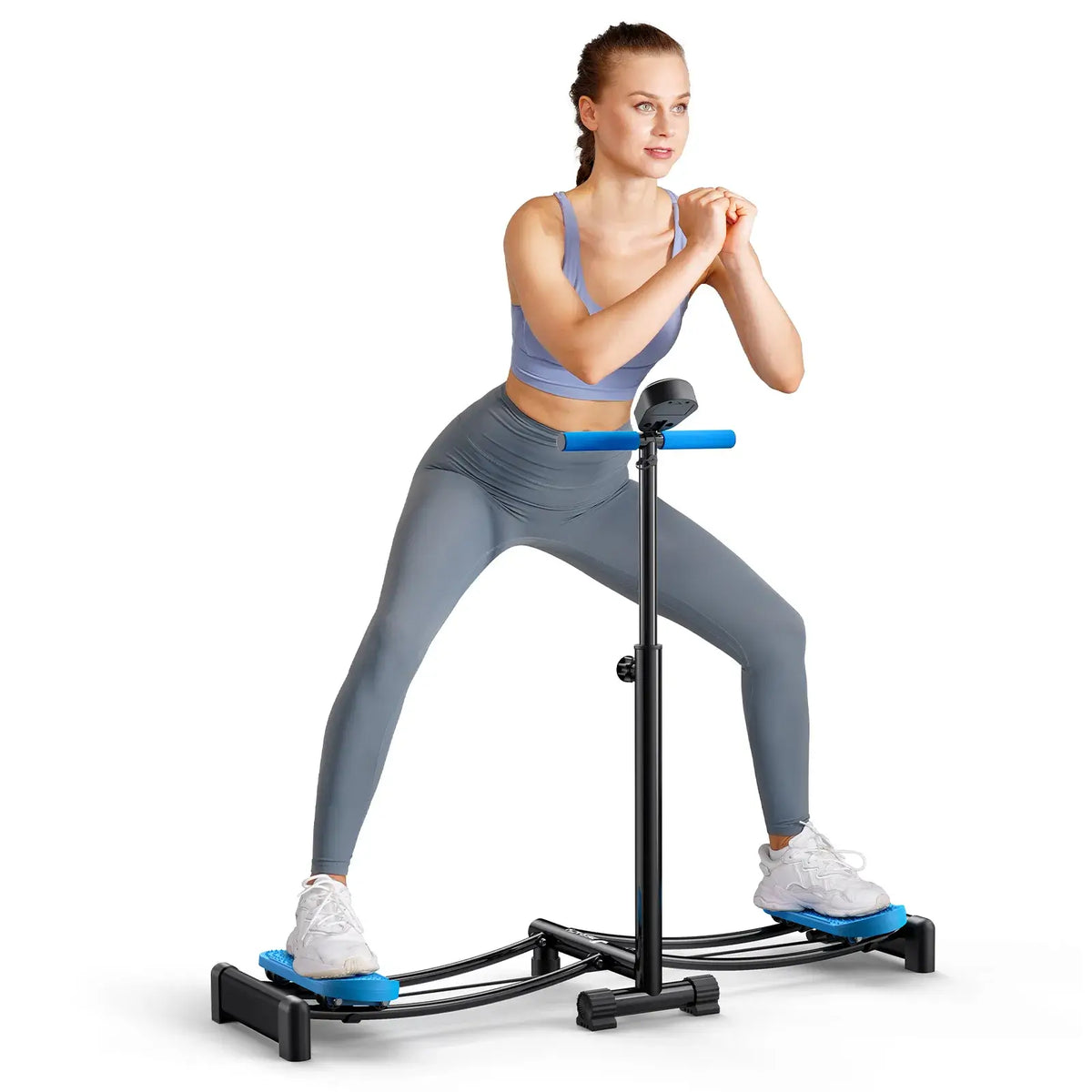Leg Core Machine Foldable & Adjustable Height Ski Machine for Leg & Core Workouts | MERACH