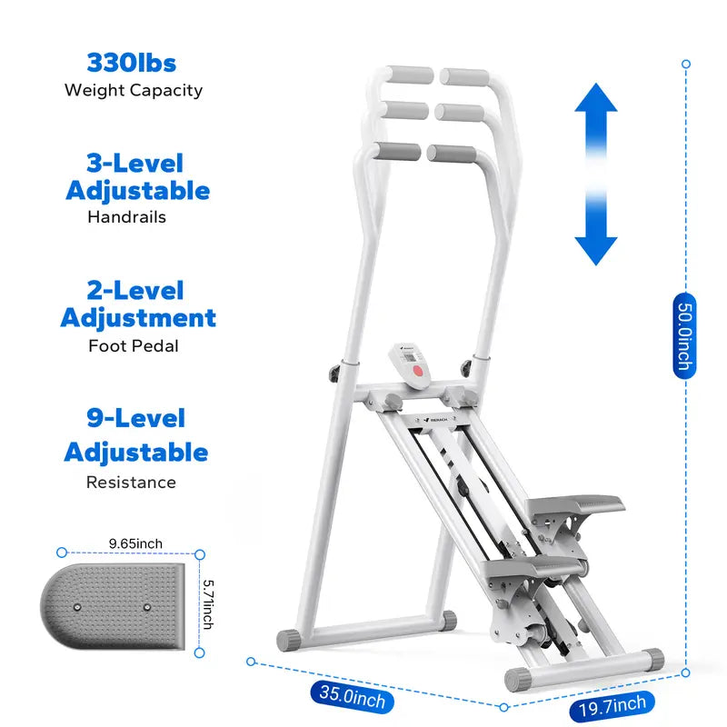 Folding Vertical Stair Stepper