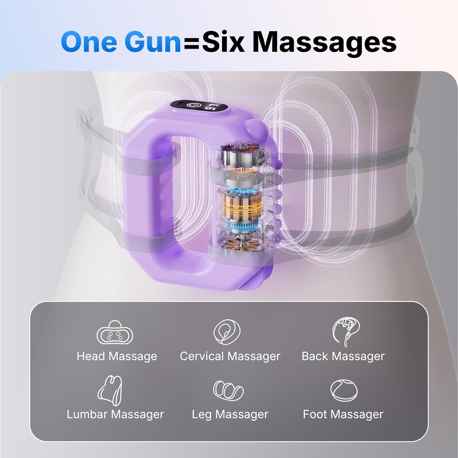 MERACH Vibration Plate for Lymphatic Drainage