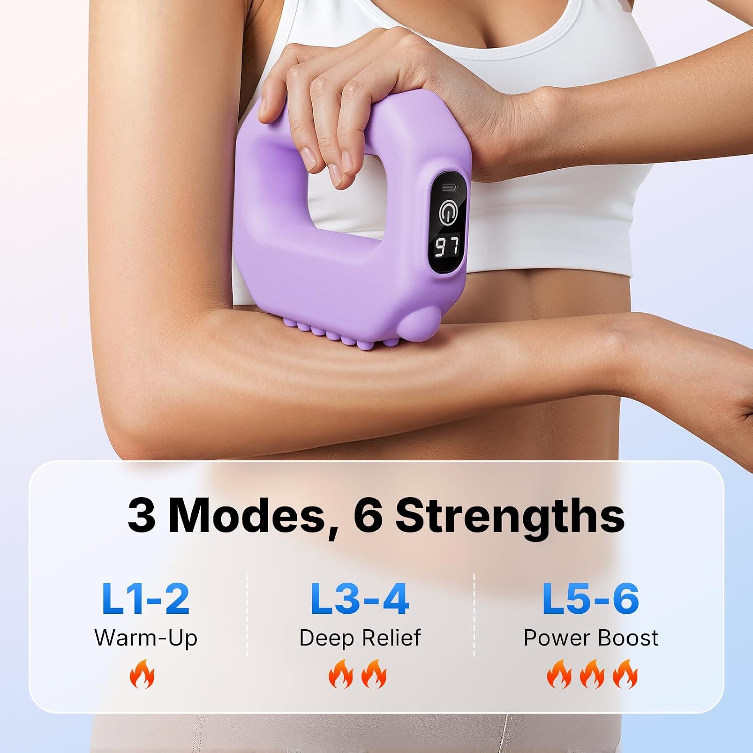 MERACH Vibration Plate for Lymphatic Drainage