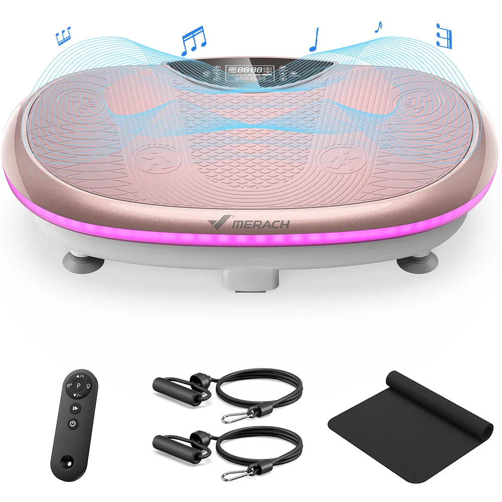 Vibration Plate Machine For Weight Loss Vibration Plate 400 Lbs Capacity MERACH Pink Vibration Plate Machine For Weight Loss Vibration Plate 400 Lbs Capacity MERACH Pink