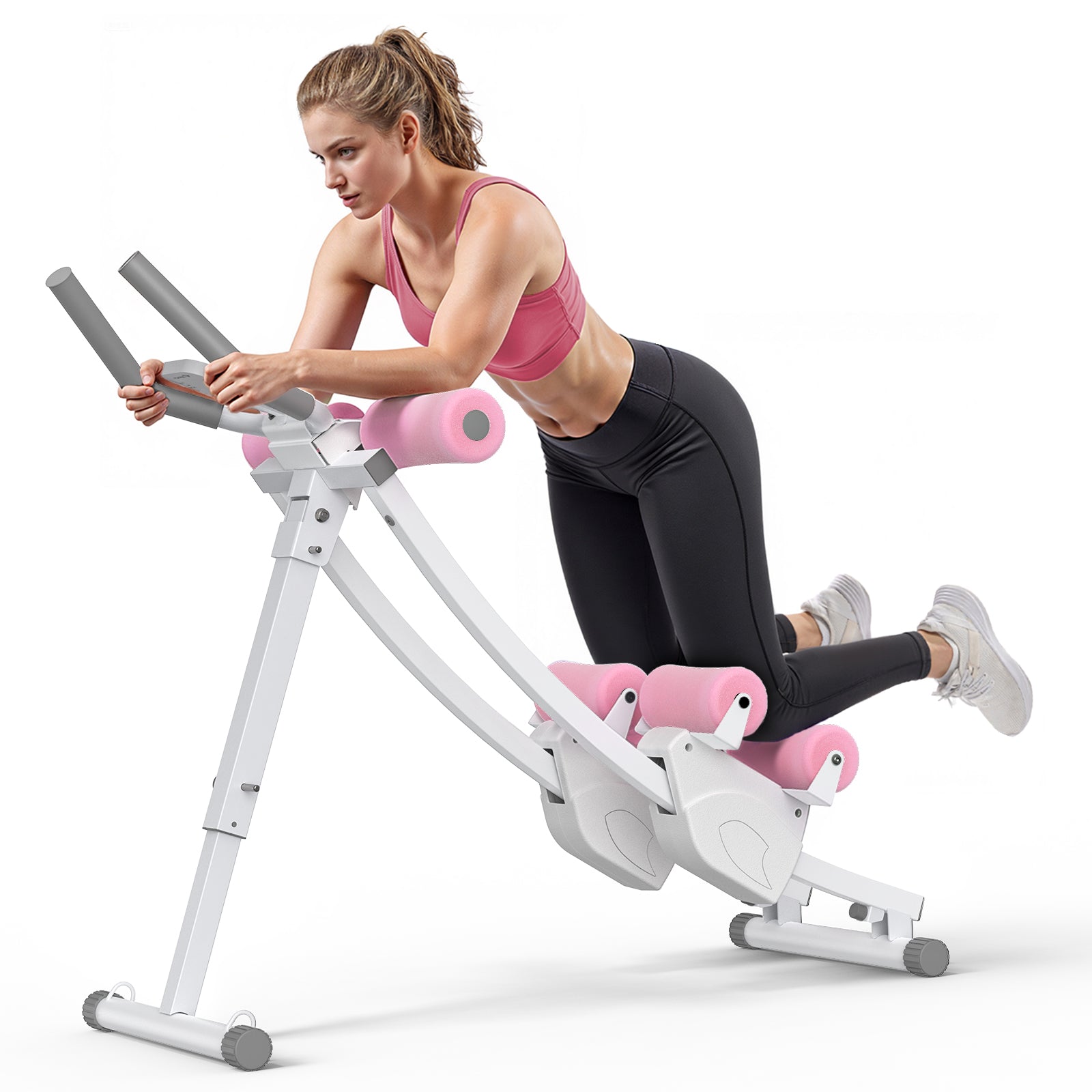 MERACH Ab Trainer – Dual Track Core Machine