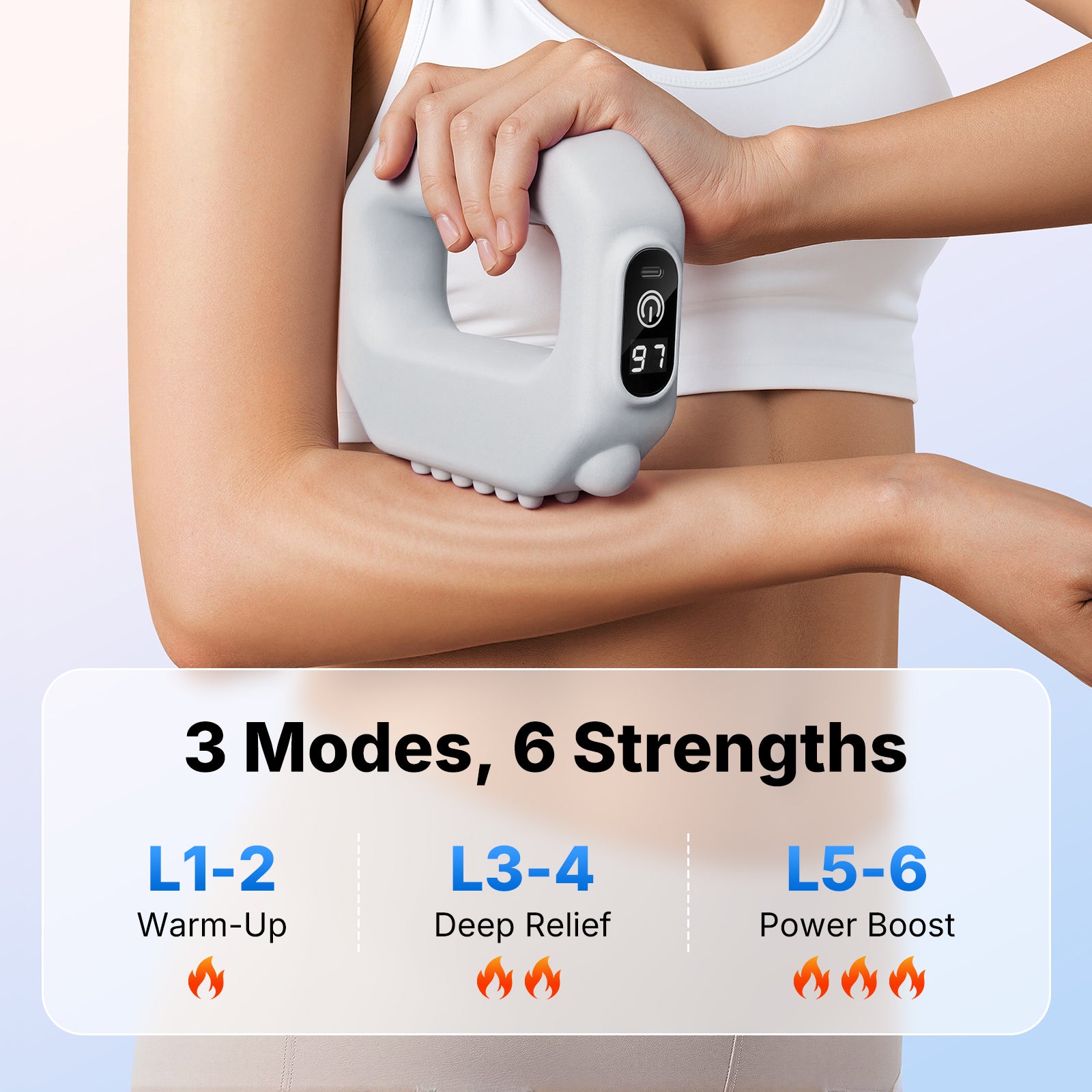 MERACH Vibration Plate for Lymphatic Drainage