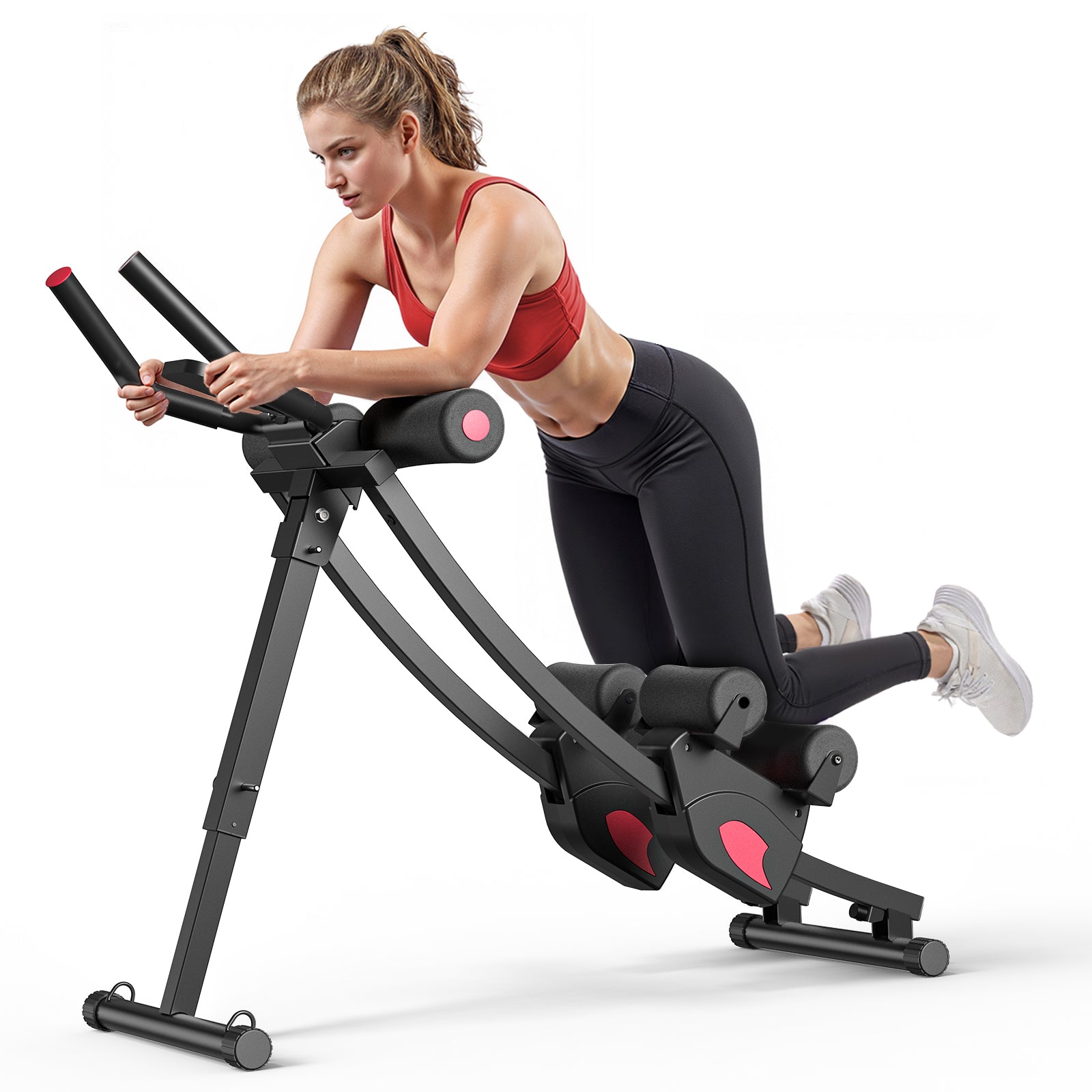 Dual-Track Ab Machine with Separated Sliders for Advanced