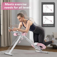Adjustable Core Ab Trainers-white