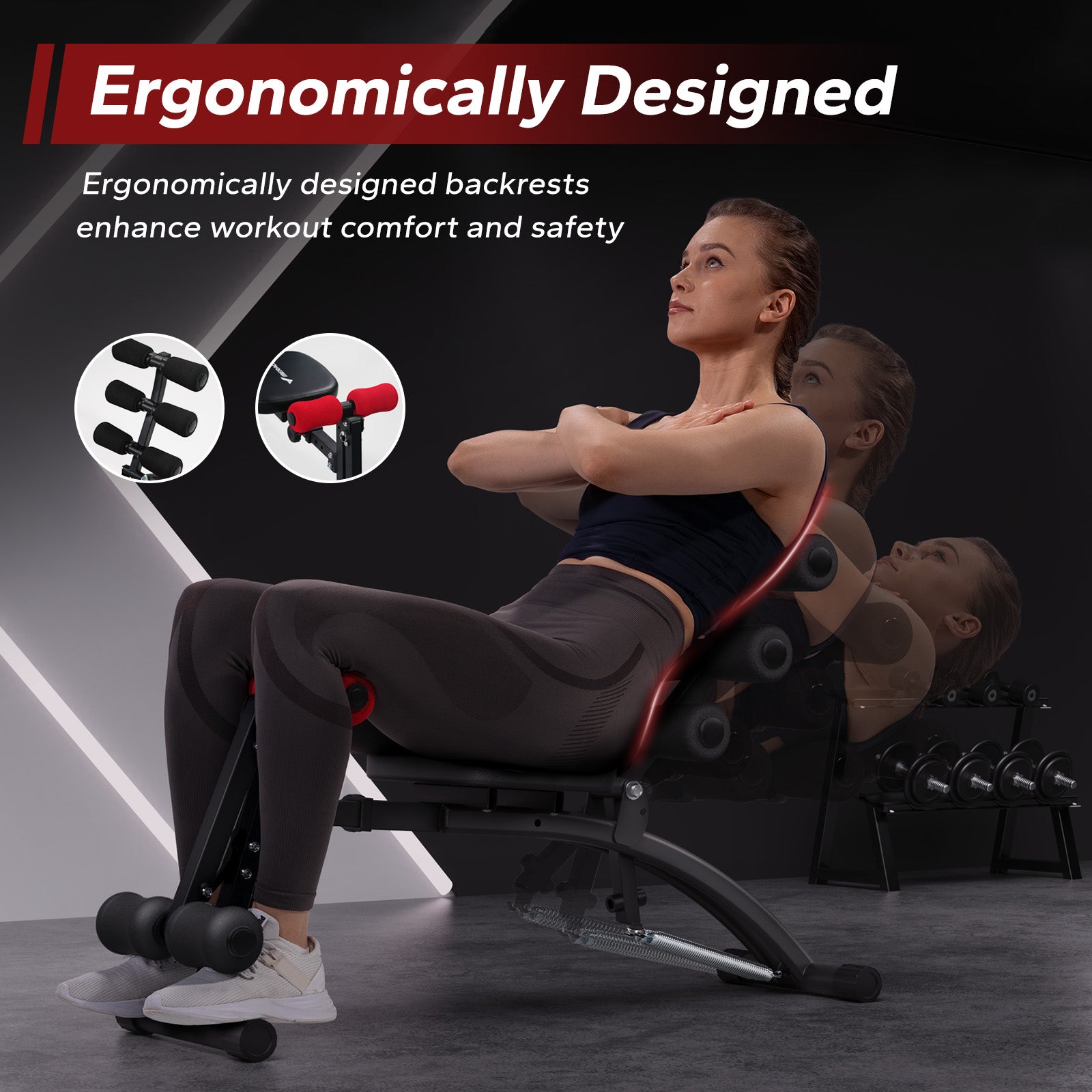 Multi-Functional Adjustable Ab Trainer