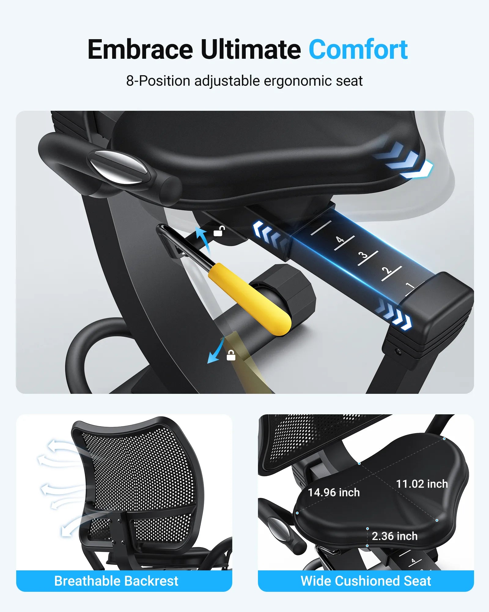 S19 Recumbent Exercise Bike