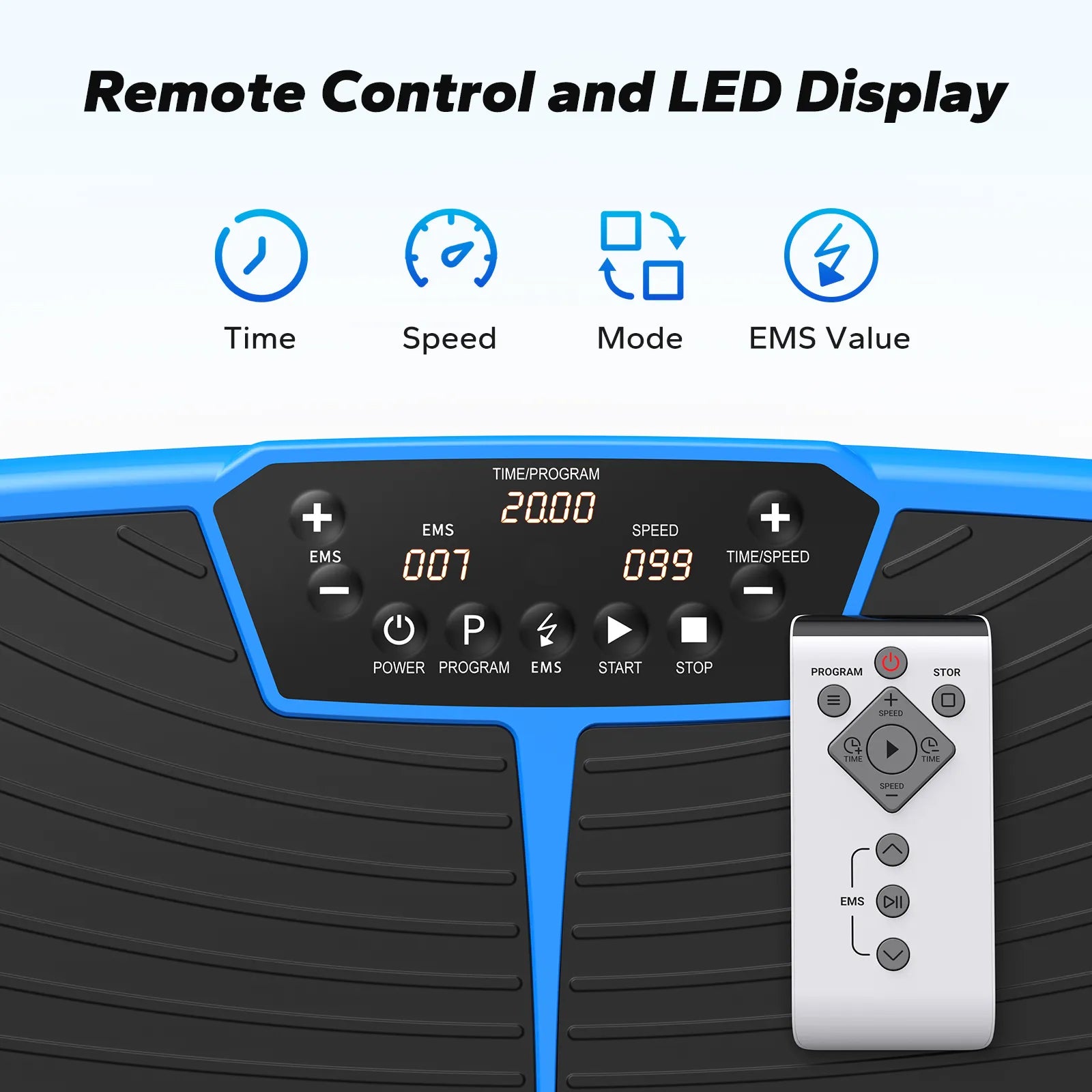 EMS Vibration Plate for Lymphatic Drainage & Weight Loss