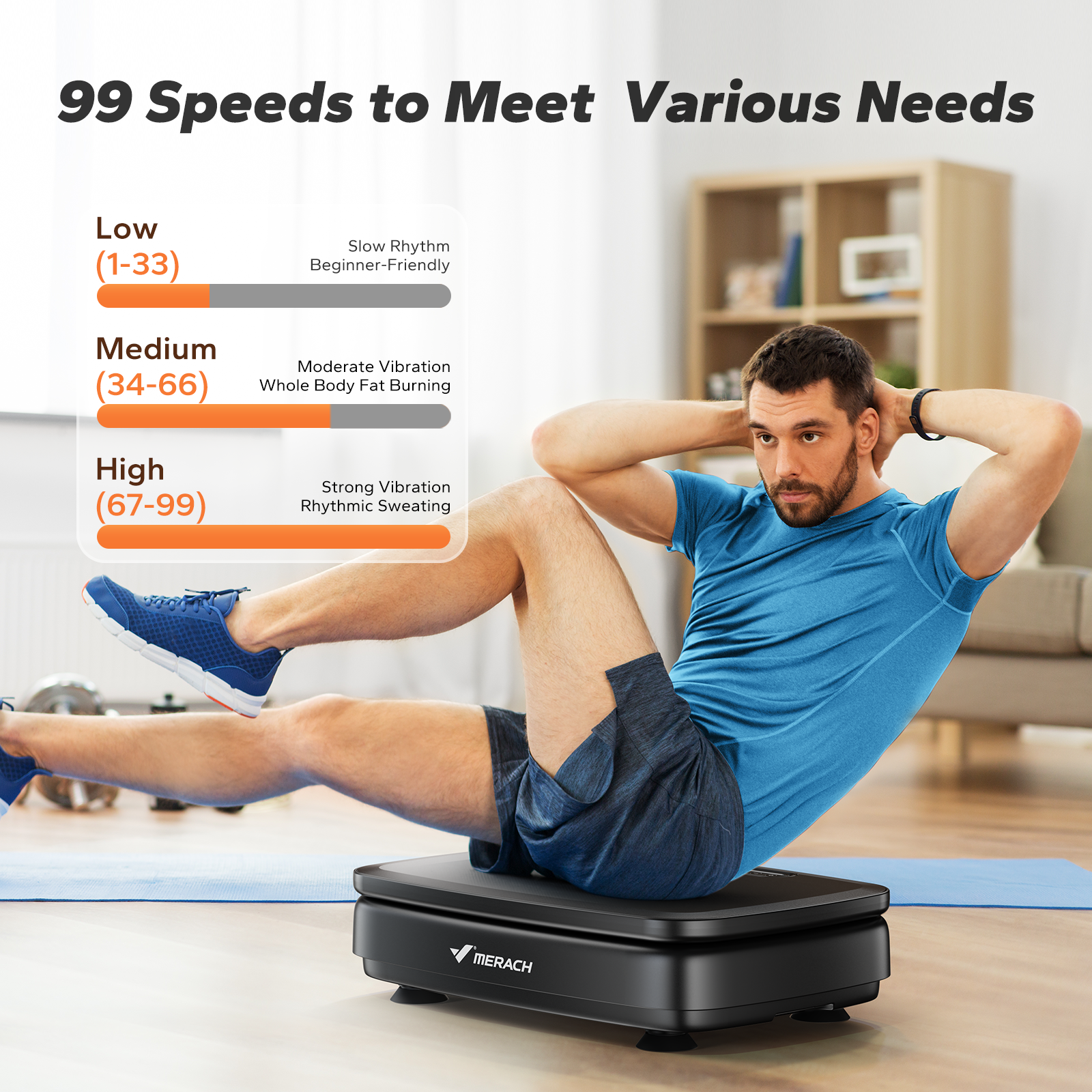 Band Plate Crunch Exercise Shake Plate Exercise Machine With