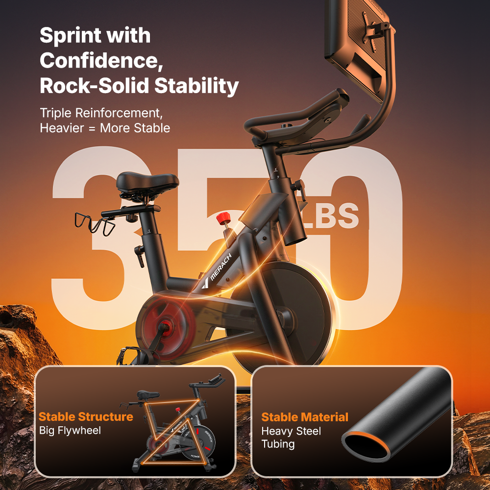 S29 Aura Exercise Bike with 21.5'' Big Screen