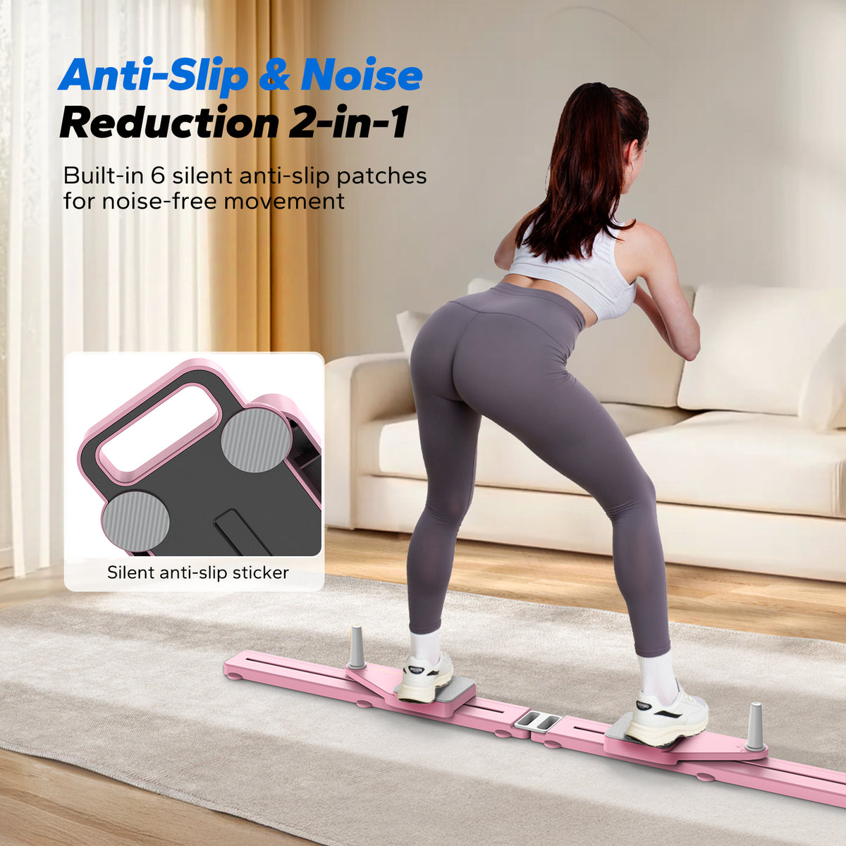 Merach Ab Machine Workout Routine Multi-Functional Abdominal Board – Split Ab Trainer for Core Workouts ...