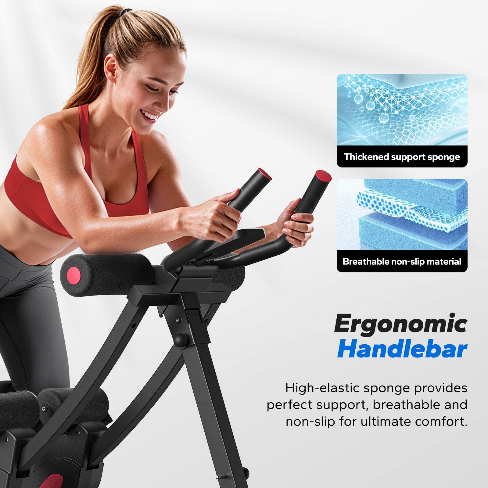 Dual-Track Ab Machine for Core Training