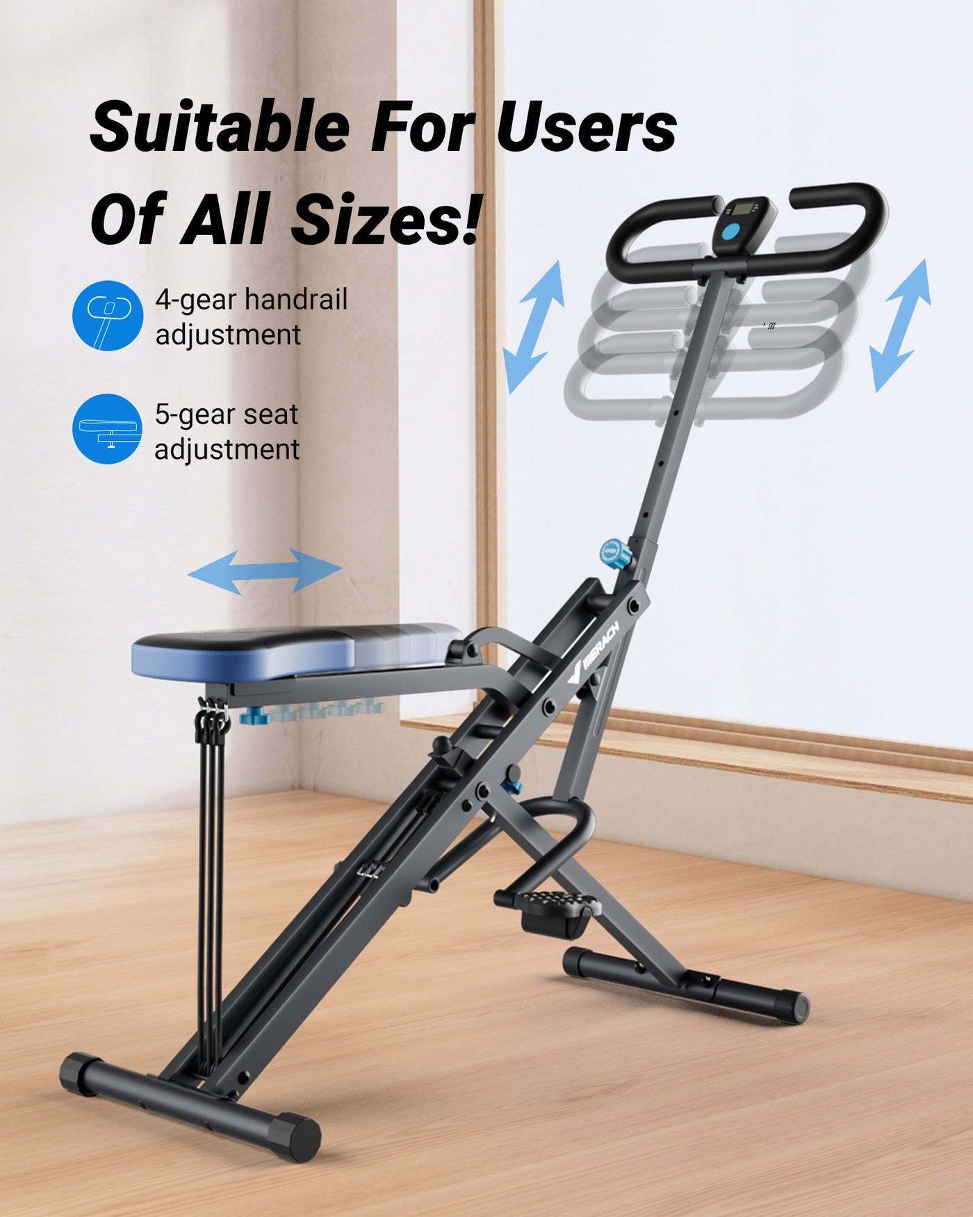 MERACH 2 In 1 R07 Foldable Squat Assist Trainer Machine For Home merach-2-in-1-r07-foldable-squat-assist-trainer-machine-for-home