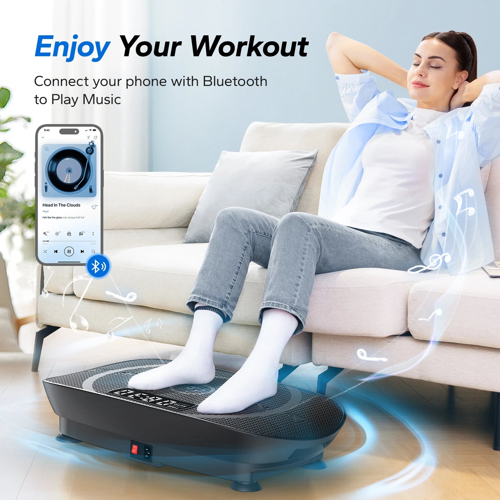 Whole Body Vibration Plate for Fitness & Home Training | MERACH Whole Body Vibration Plate for Fitness & Home Training | MERACH