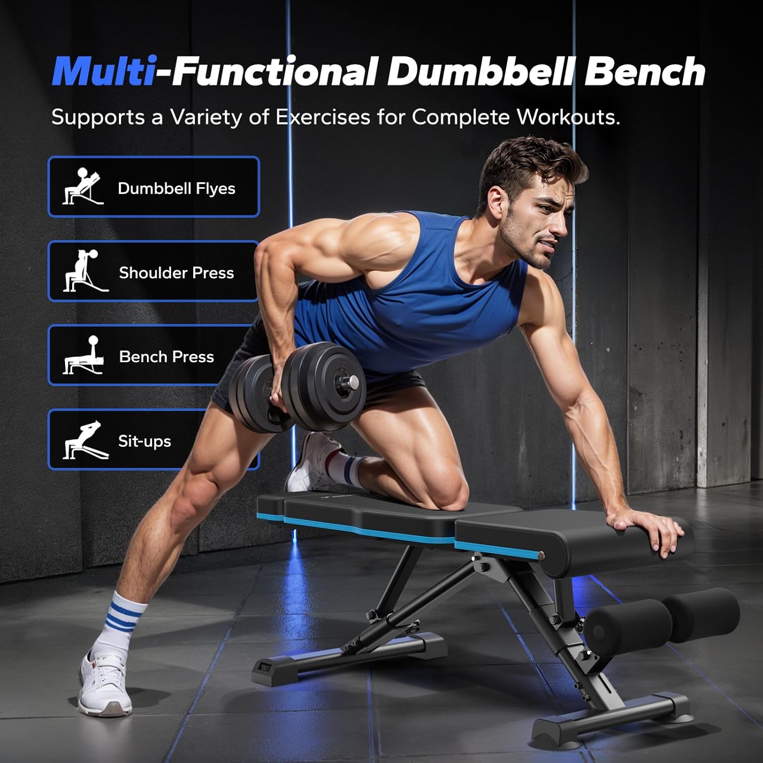 adjustable workout bench