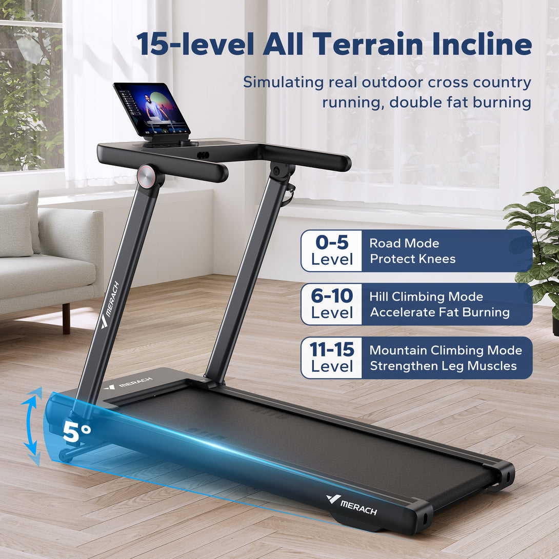 T03 Foldable Treadmill