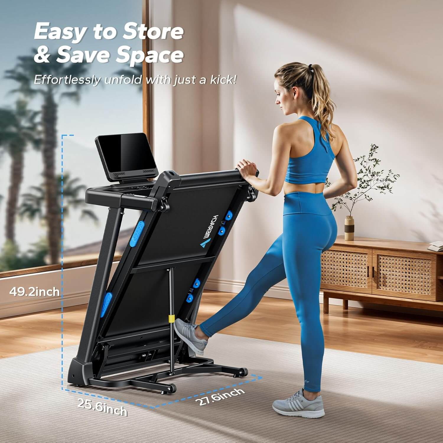 foldable treadmill with incline 