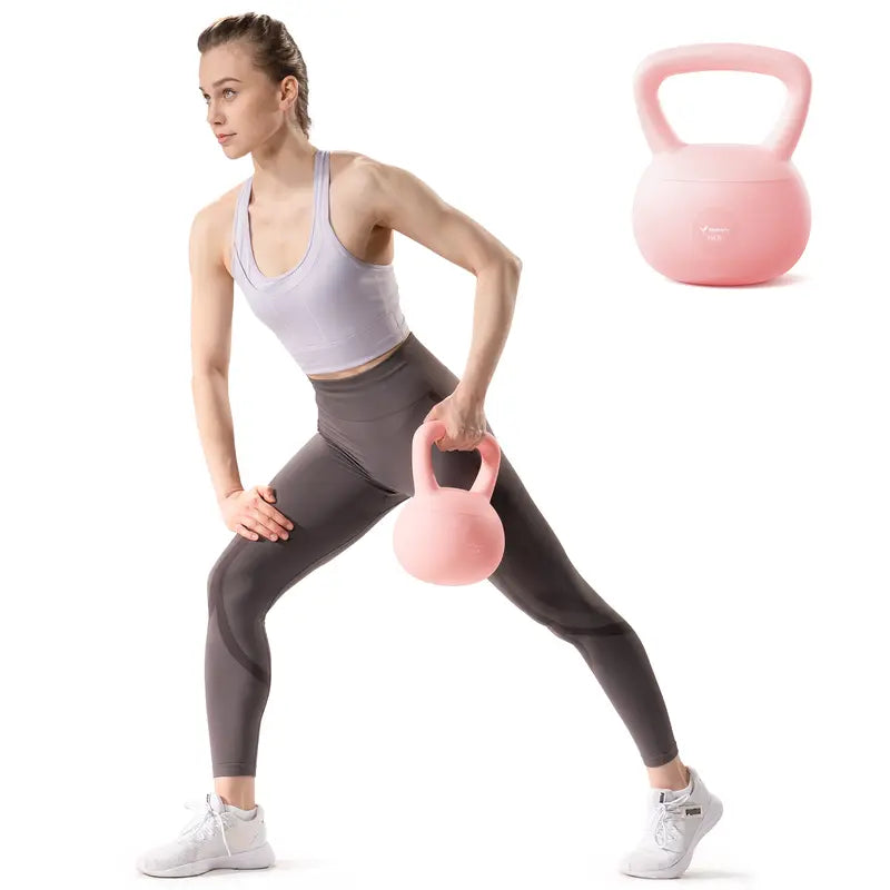 exercise using kettlebell 