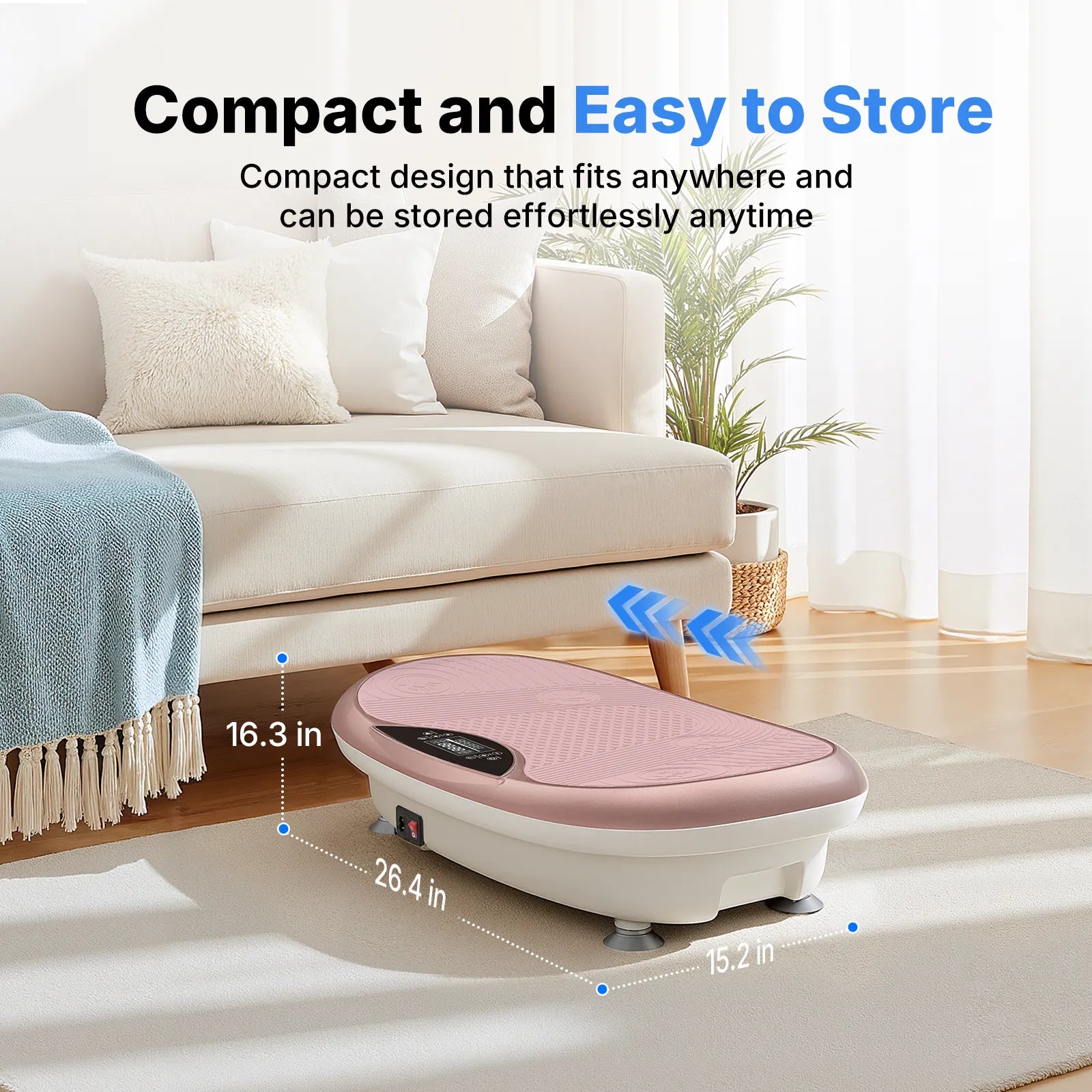 SurgeVib V55 4D Vibrating Workout Plate with Triple-motor System