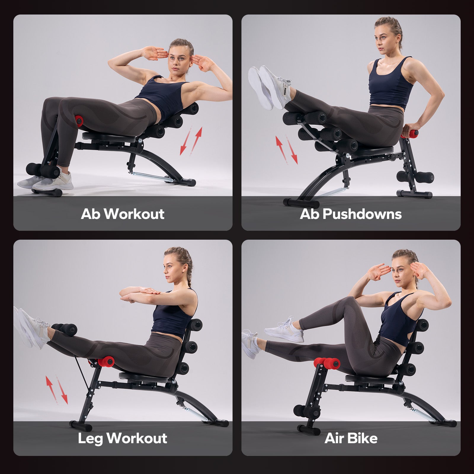 Multi-Functional Adjustable Ab Trainer