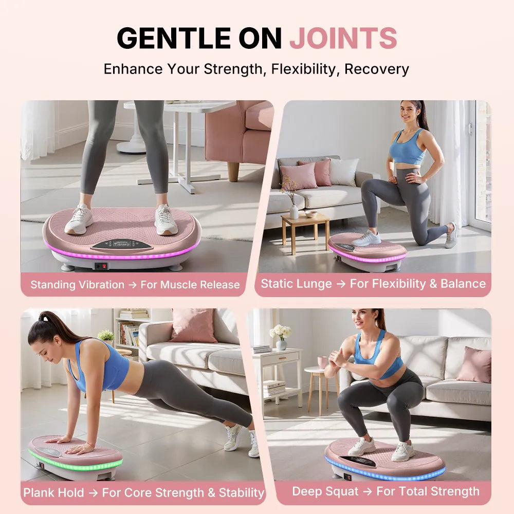 SurgeVib V55 4D Vibrating Workout Plate with Triple-motor System