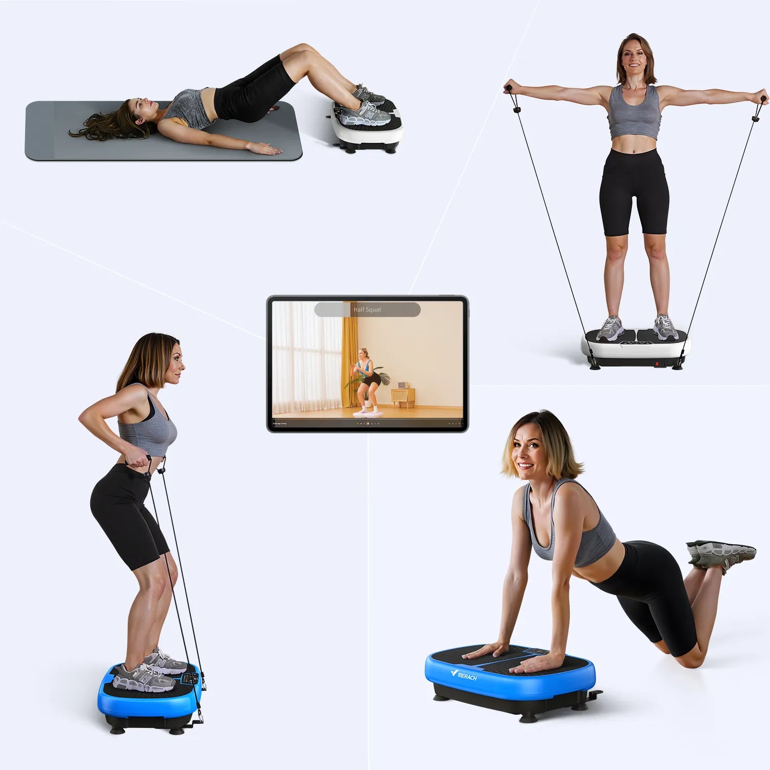 merach ems vibration plate for lymphatic drainage