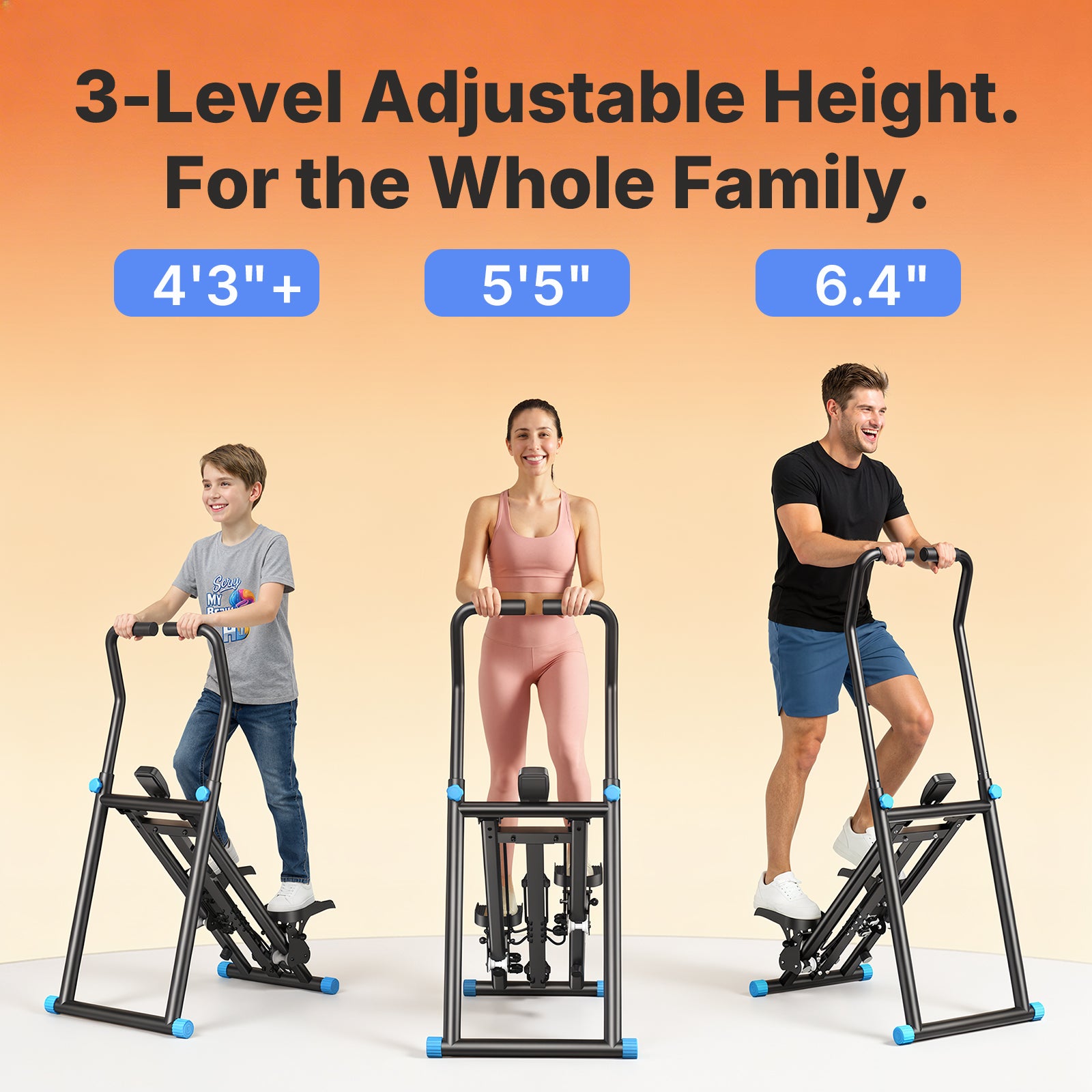 Folding Vertical Stair Stepper