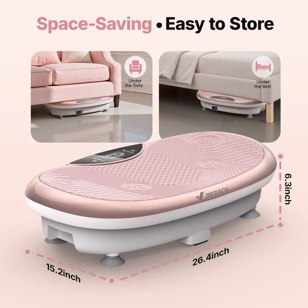 SurgeVib V55 4D Vibrating Workout Plate with Triple-motor System