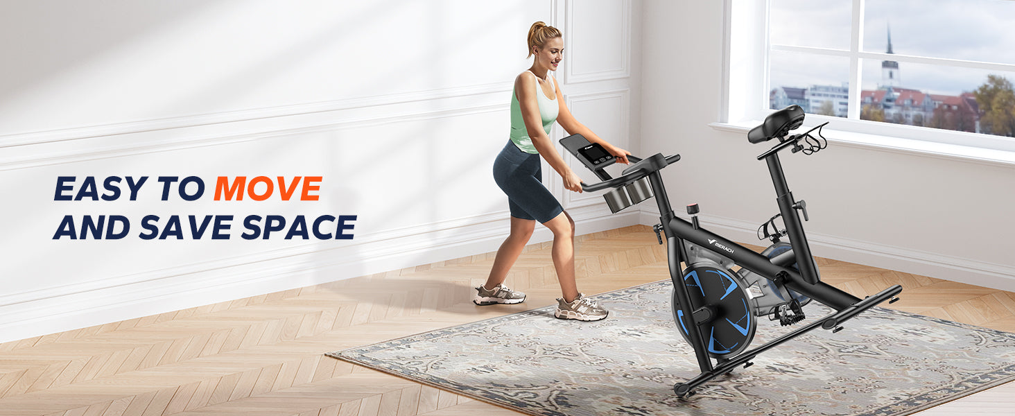 Gym-Grade Infinite Resistance Bike for Long-lasting Home Use | MERACH