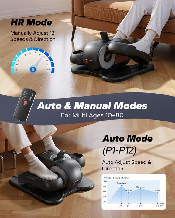 Under desk Electric Elliptical Machine-E32 Mini