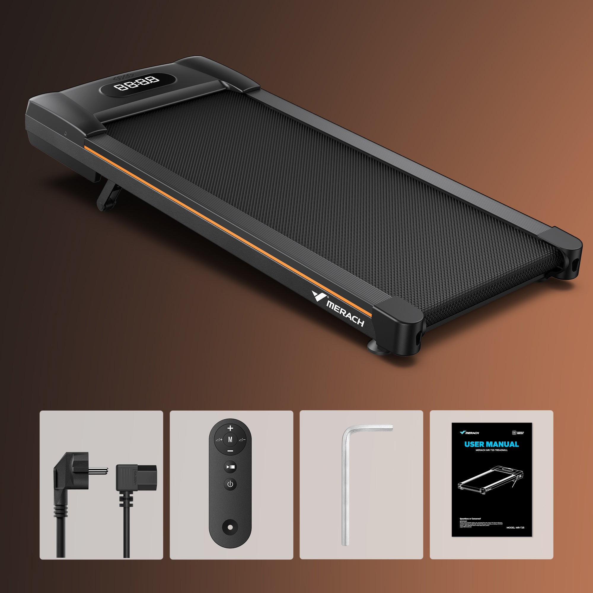 Merach WalkingPad W50 Lite With 10% Auto-Inline