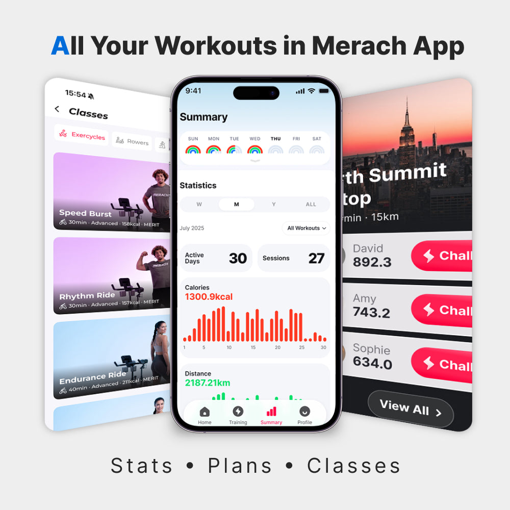 S26 Aura Exercise Bike with HD Screen