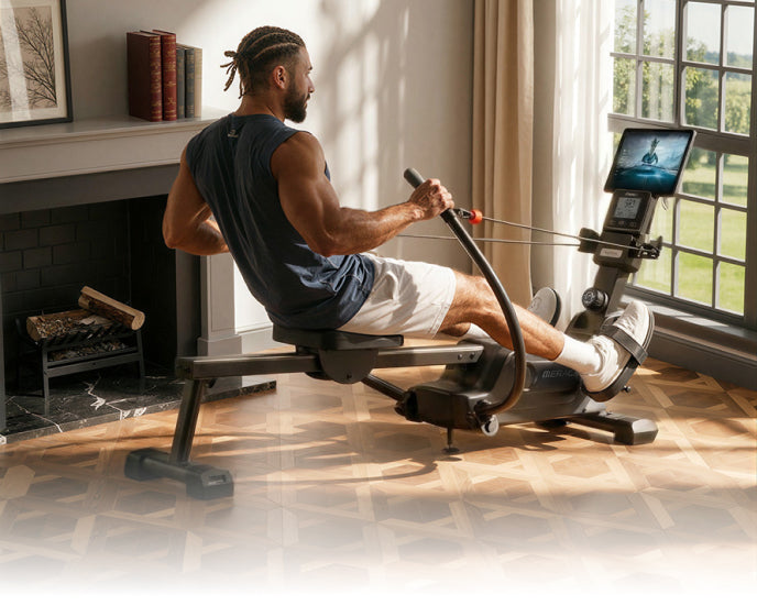 NovaRow RS3 Indoor Double-Scull Magnetic Rowing Machine for Muscle Imbalance