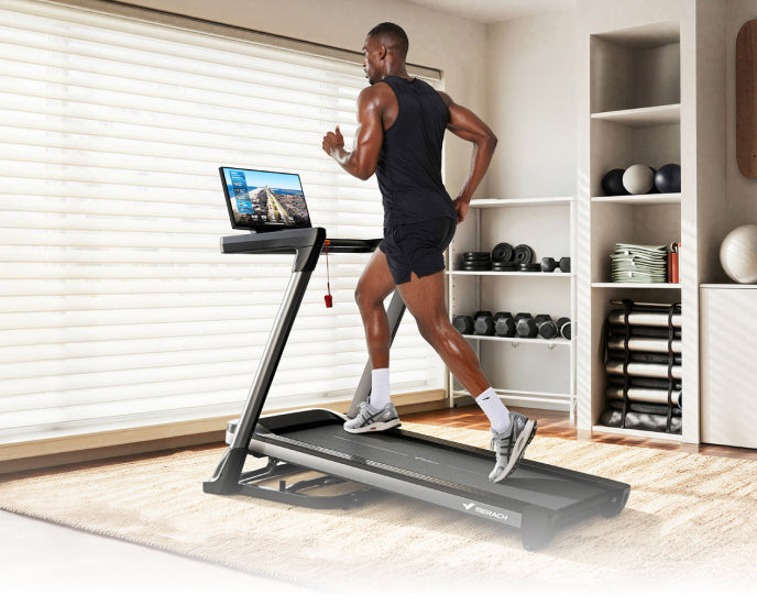 MERACH Treadmill with 18% Auto Incline, 47