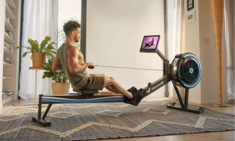 NovaRow R50 Aura Air Immersive Rowing Machine with HD Display