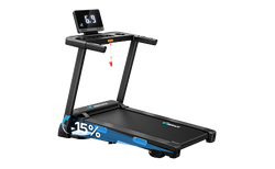 T12 Foldable Treadmill with 15% Auto Incline