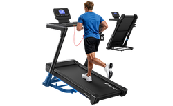 T12 Foldable Treadmill Pro with 15% Auto Incline