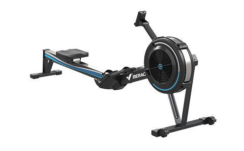 NovaRow R50 Pro Air Rower with Upgraded Backlit Monitor