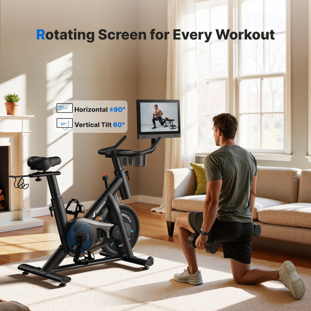 S26 Aura Exercise Bike with HD Screen