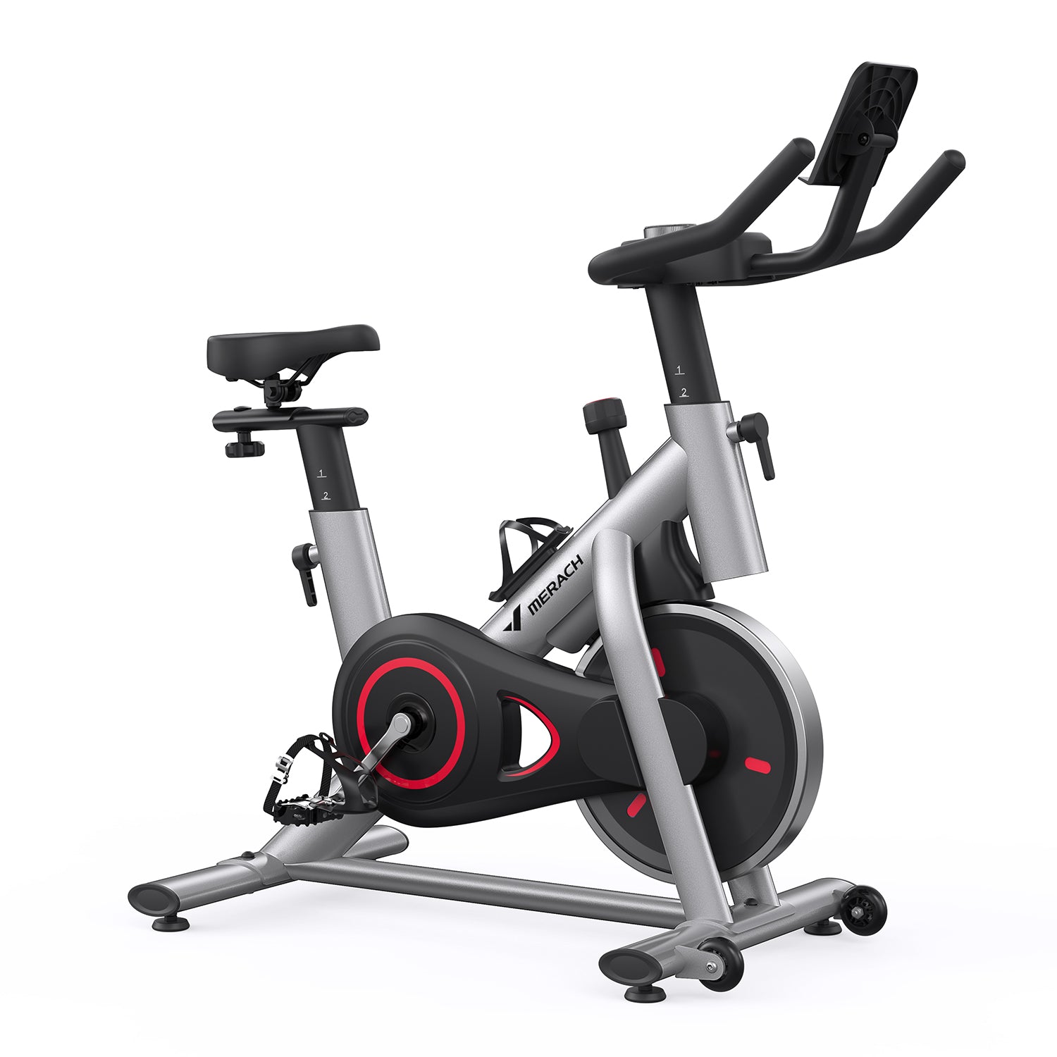 MERACH S26 Grey Cardio Workout Exercise Bike for Home