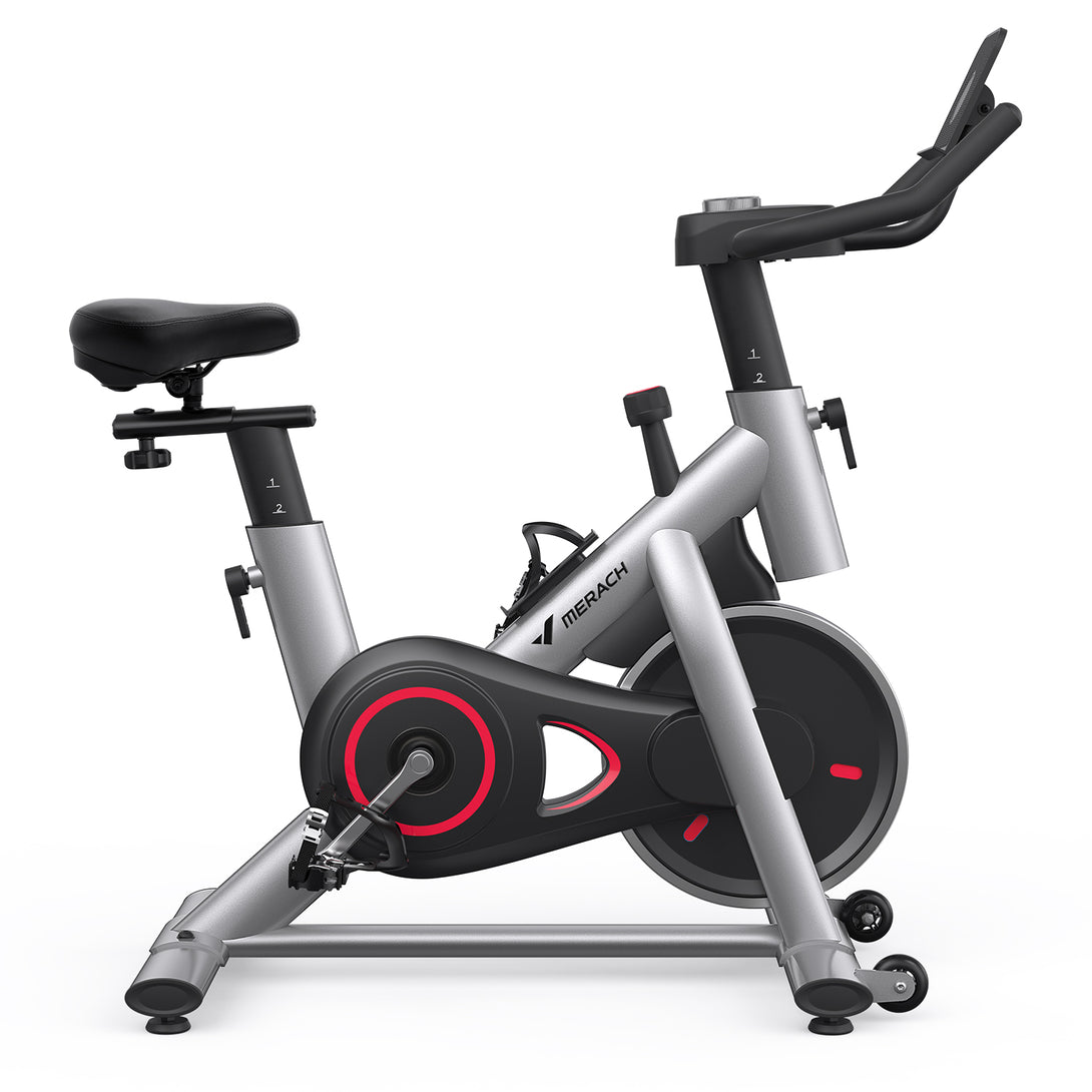 MERACH S26 Grey Cardio Workout Exercise Bike for Home